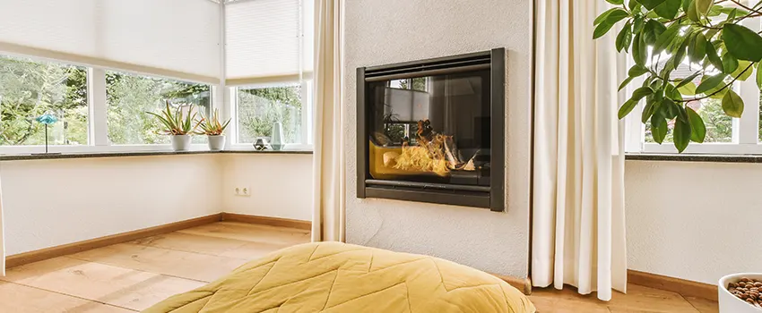 Residential Fireplace Ceramic Glass Installation in Oro Valley, AZ