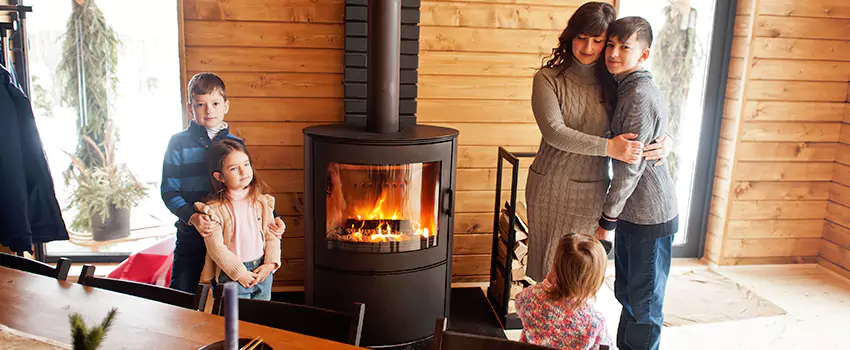 Morso Cast Iron Fireplace Insert Installation in Oro Valley, Arizona