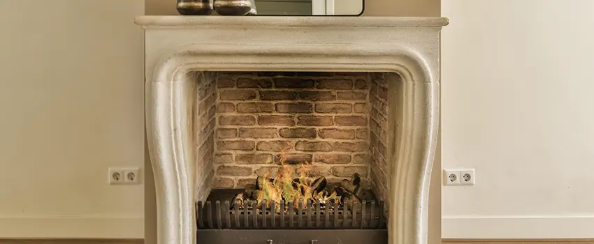 Vintage-style Fireplace Redesign in Oro Valley, Arizona