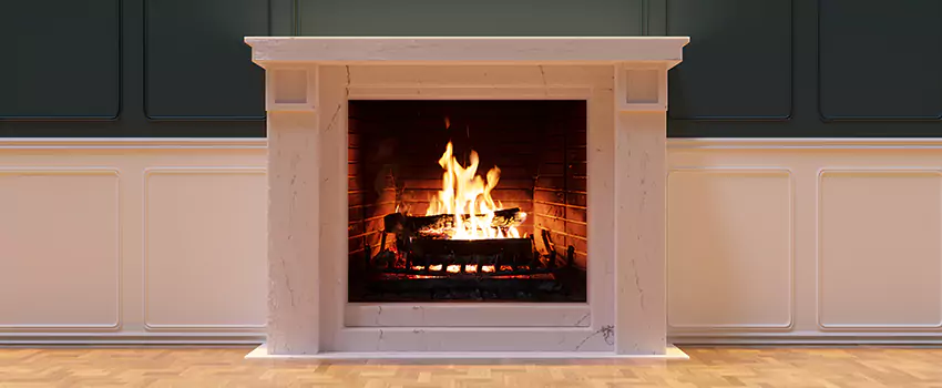 Open Flame Wood-Burning Fireplace Installation Services in Oro Valley, Arizona