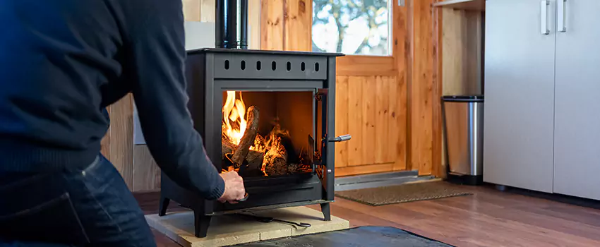 Open Hearth Wood Fireplace Installation in Oro Valley, AZ