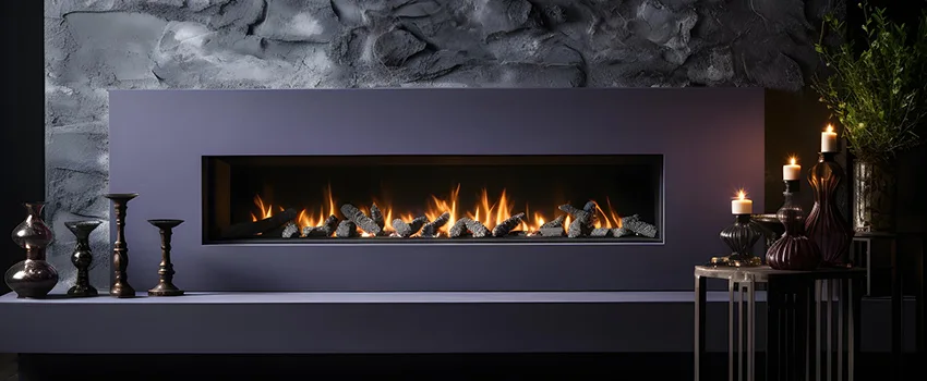 Ember Bed for Ventless Gas Fireplace in Oro Valley, AZ