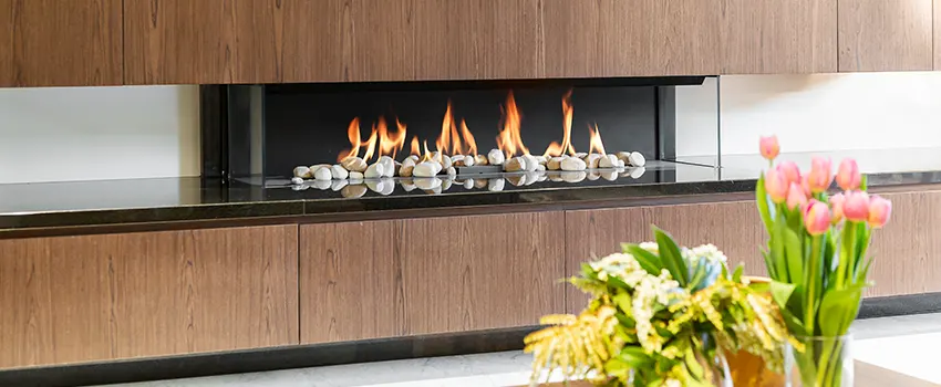 Double-height Fireplace Design Refurbishment in Oro Valley, Arizona